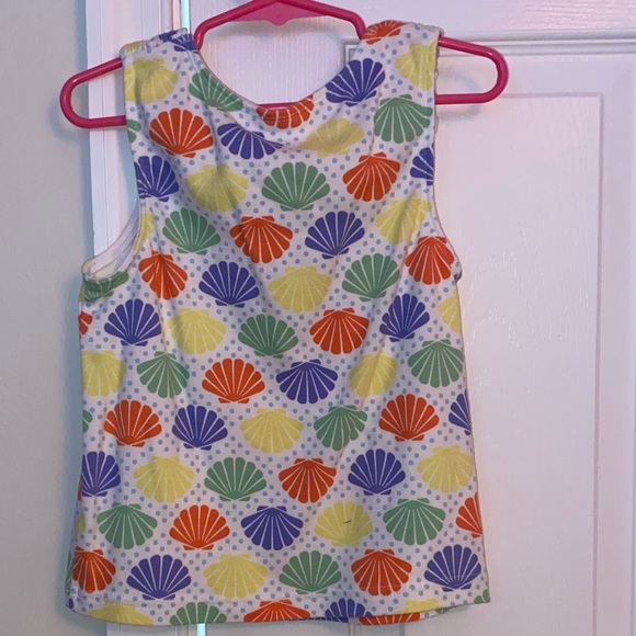 Girls Gymboree sea shell tank top size 7 - Picture 4 of 6